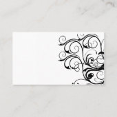 ヴィンテージはカスタマイズテンプレートカードを-抽出します 名刺 (裏面)