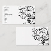 ヴィンテージはカスタマイズテンプレートカードを-抽出します 名刺 (正面/裏面)