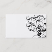 ヴィンテージはカスタマイズテンプレートカードを-抽出します 名刺 (裏面)