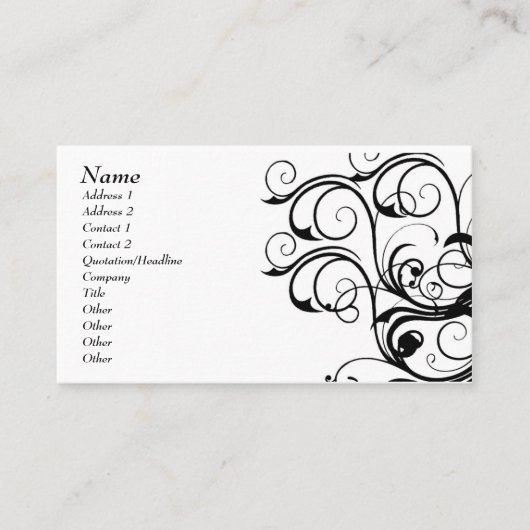 ヴィンテージはカスタマイズテンプレートカードを-抽出します 名刺 (正面)