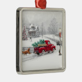 ヴィンテージはクリスマスのオーナメントで取りあげます メタルオーナメント (右)