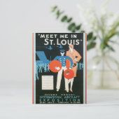 ヴィンテージはセントルイスで会う ポストカード (スタンド正面)