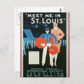 ヴィンテージはセントルイスで会う ポストカード (正面/裏面)