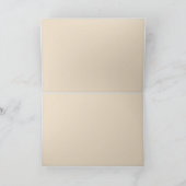 ヴィンテージはダンサーの挨拶状を空想します カード (内部)