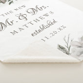 ヴィンテージはバラを大切にし、新しいミスター。とミセス・ニューライヴァーズ シェルパブランケット (3/4)