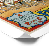 ヴィンテージはフロートサーカスパレードのポスターを販売1921 ポスター (角)