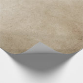 ヴィンテージはブラウンの旧式な羊皮紙の背景を壁紙を張ります ラッピングペーパー (角)