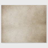 ヴィンテージはブラウンの旧式な羊皮紙の背景を壁紙を張ります ラッピングペーパー (フラット)