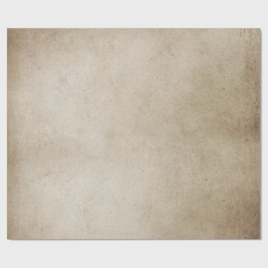 ヴィンテージはブラウンの旧式な羊皮紙の背景を壁紙を張ります ラッピングペーパー (フラット)