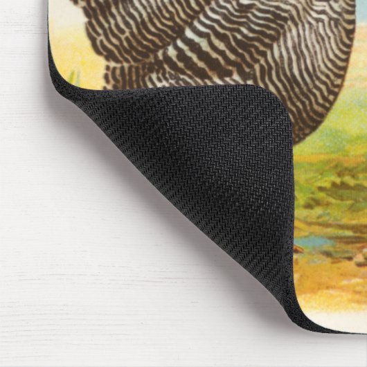 ヴィンテージはプリマスロックの鶏のマウスパッドを禁止しました マウスパッド (コーナー)