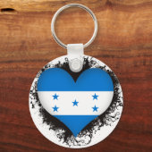 ヴィンテージはホンジュラスが大好き キーホルダー (正面)