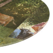 ヴィンテージはミルクメイドを泡立てる カッティングボード (角)