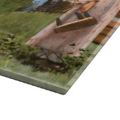 ヴィンテージはミルクメイドを泡立てる カッティングボード (角)