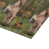 ヴィンテージはミルクメイドを泡立てる カッティングボード (角)