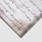 ヴィンテージはヨセフキャンベルの活気づけるな文字の原稿を老化させました 薄葉紙 (詳細)