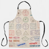 ヴィンテージはヴィンテージ切手を国に設定  エプロン (正面)