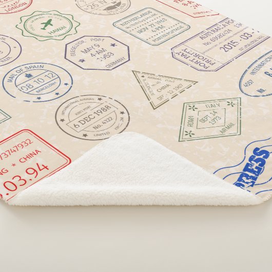 ヴィンテージはヴィンテージ切手を国に設定 シェルパブランケット (3/4)