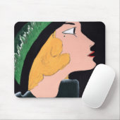 ヴィンテージは一見のマウスパッドを得ました マウスパッド (マウス)