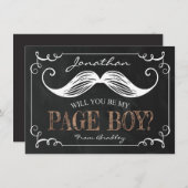 ヴィンテージは僕の小姓か | GROOMSMAN 招待状 (正面/裏面)
