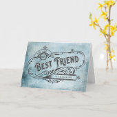 ヴィンテージは僕の船乗りの申し結婚出か カード (黄色い花)