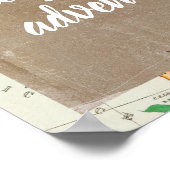 ヴィンテージは冒険素晴らしの看板ポスター ポスター (角)