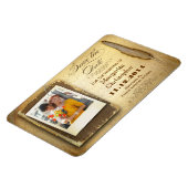 ヴィンテージは写真の磁ユニーク石を保存 マグネット (左側)