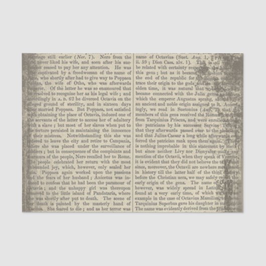 ヴィンテージは古い辞書のページを壁紙を張ります 薄葉紙 (正面)