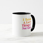ヴィンテージは多くのことを許容するがグルテンは許さない マグカップ (正面右)