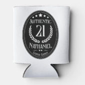 ヴィンテージは彼のために本物21歳の誕生日 缶クーラー (正面)