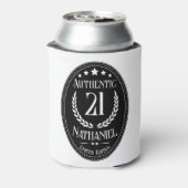 ヴィンテージは彼のために本物21歳の誕生日 缶クーラー (缶裏面)