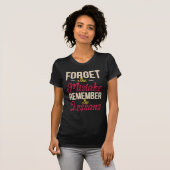 ヴィンテージは教訓を覚えている Tシャツ (正面フル)