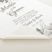 ヴィンテージは新郎の母を大切にする引用文 シェルパブランケット (3/4)