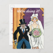 ヴィンテージは日付を保存， 5月December Romance 案内ポストカード (正面/裏面)