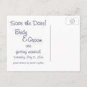 ヴィンテージは日付を保存， 5月December Romance 案内ポストカード (裏面)