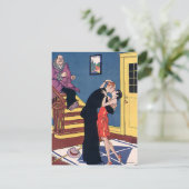 ヴィンテージは日付、愛とロマおもしろいンスを保存 案内ポストカード (スタンド正面)