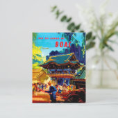 ヴィンテージは日本へ飛ぶB.O.A.Cフランクウットン ポストカード (スタンド正面)