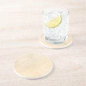 ヴィンテージは旧式な羊皮紙のテンプレートのブランクを壁紙を張ります コースター (側面)