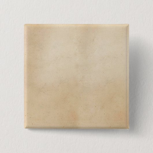 ヴィンテージは旧式な羊皮紙のテンプレートのブランクを壁紙を張ります 缶バッジ (正面)