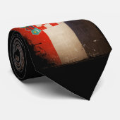 ヴィンテージは汚いクロアチアの旗のデザインを冷却します ネクタイ (ロール)