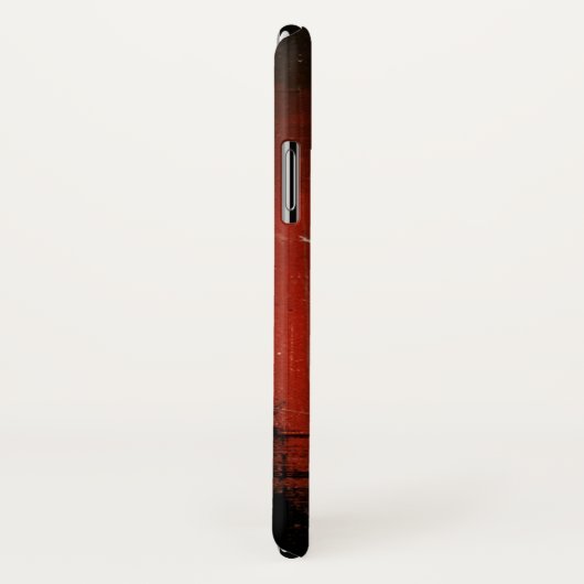 ヴィンテージは汚いクロアチアの旗のデザインを冷却します Case-Mate iPhoneケース (裏面/右)