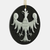 ヴィンテージは白いワシを磨きます セラミックオーナメント (右)