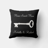 ヴィンテージは白黒カスタムな装飾用クッションを調整します クッション (裏面)