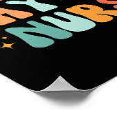 ヴィンテージは看護の美しい日だ ポスター (角)