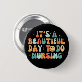 ヴィンテージは看護の美しい日だ 缶バッジ (正面&裏面)
