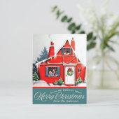 ヴィンテージは私たちの家からクリスマスカスタムまで シーズンカード (スタンド正面)