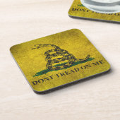 ヴィンテージは私でガズデンの旗を踏みません コースター (左側)