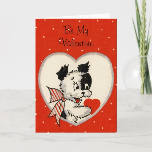 ヴィンテージは私のバレンタインです シーズンカード (正面)