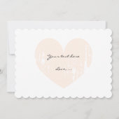 ヴィンテージは私のメイド・オブ・オーナー(花嫁付き添い人)カードであることのために感謝していしていま サンキューカード (裏面)