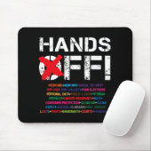 ヴィンテージは私の社会保障媒体に抗議を手に入れる マウスパッド (マウス)