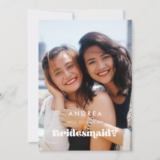 ヴィンテージは私の花嫁の写真か 招待状 (正面)